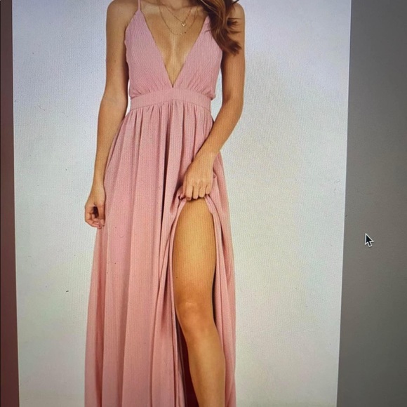 Pink Formal Dress- Size 4 - Picture 1 of 2